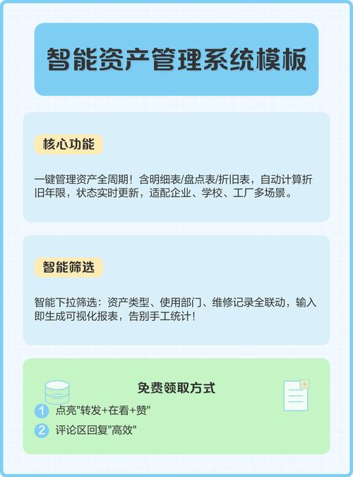 智能资产折旧管理 自动计算、实时更新，适配企业/学校/工厂多场景